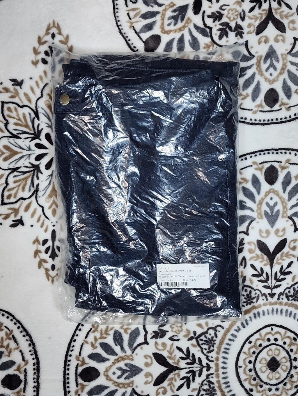 Mcdonalds Mens Stretch Denim Jeans In Dark Indigo